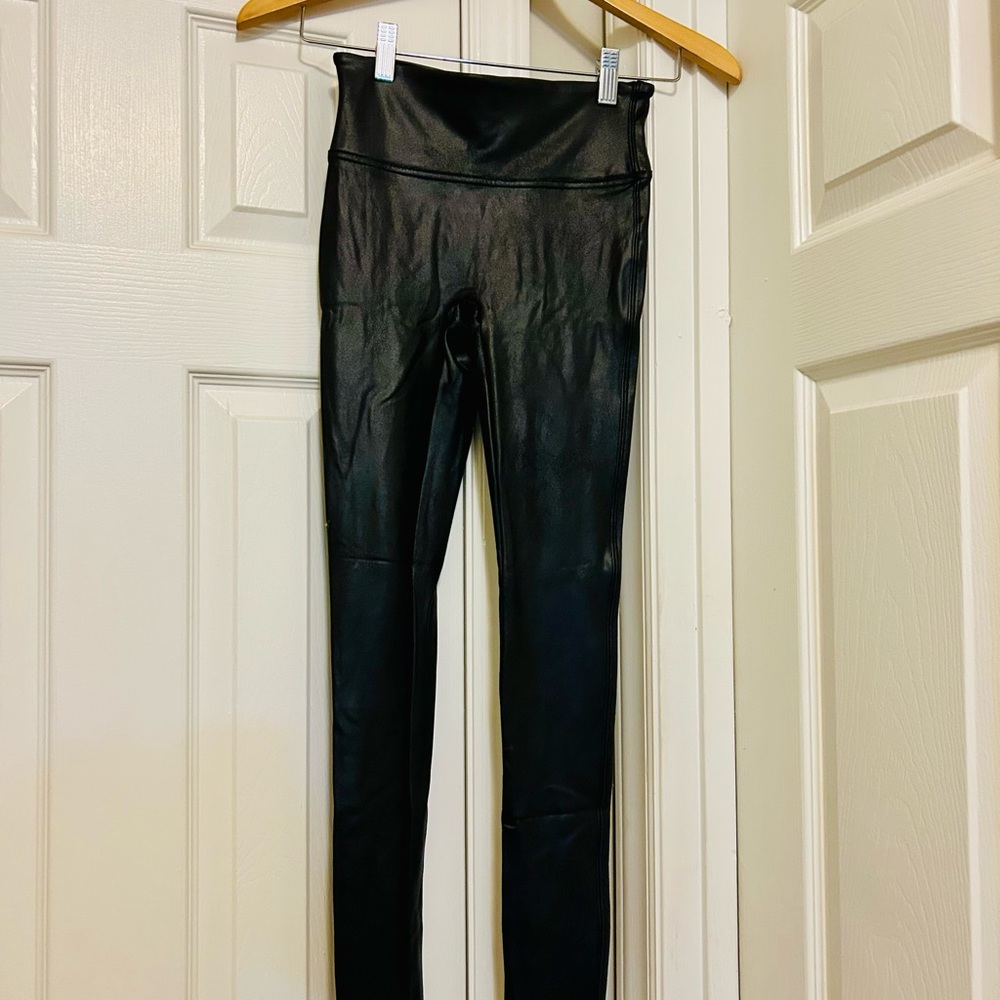 Spanx Faux Leather Leggings